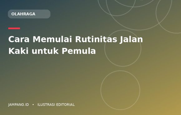Ilustrasi editorial: Cara Memulai Rutinitas Jalan Kaki untuk Pemula
